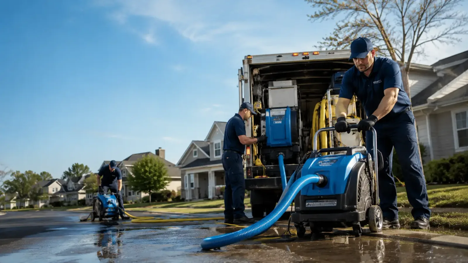 Flood Damage Cleanup in Donie, TX
